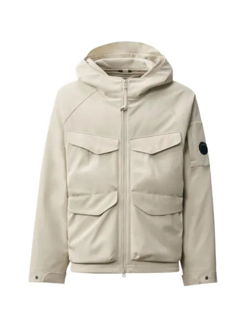 C.P. Company zip-fastening hooded jacket