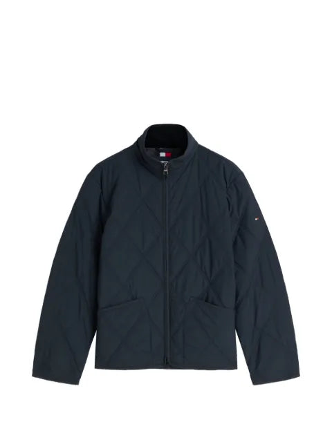 Tommy Hilfiger diamond-quilted zip-up jacket