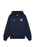 Sporty & Rich x Yankees Curve logo-print hoodie