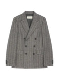 DRIES VAN NOTEN double-breasted wool blazer