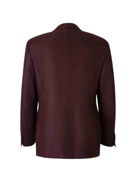 Canali single-breasted wool blazer