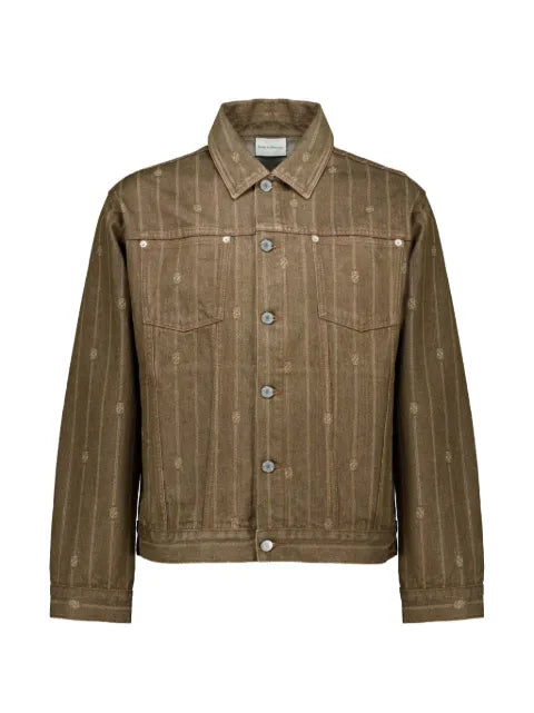Drôle De Monsieur monogram-print jacket