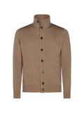 Zanone button-up ribbed-trim sweater