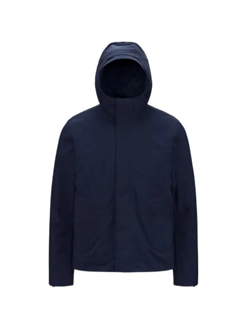 K-Way hooded zip-up jacket