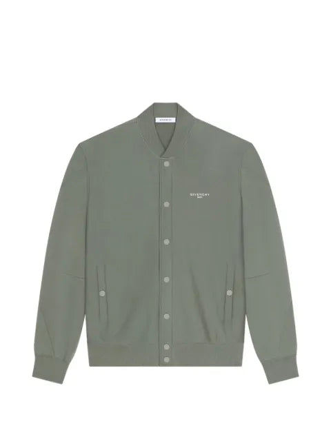 Givenchy couture seam cardigan in fleece embroidered Givenchy Paris
