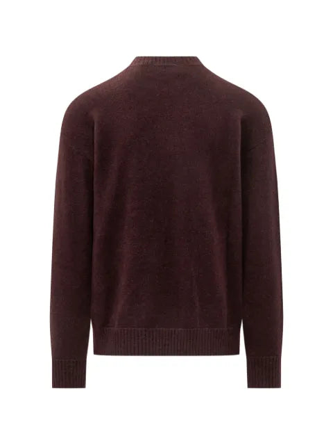 Laneus crew-neck drop-shoulder sweater