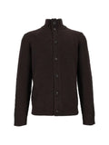 Peserico honeycomb-knit button-up cardigan
