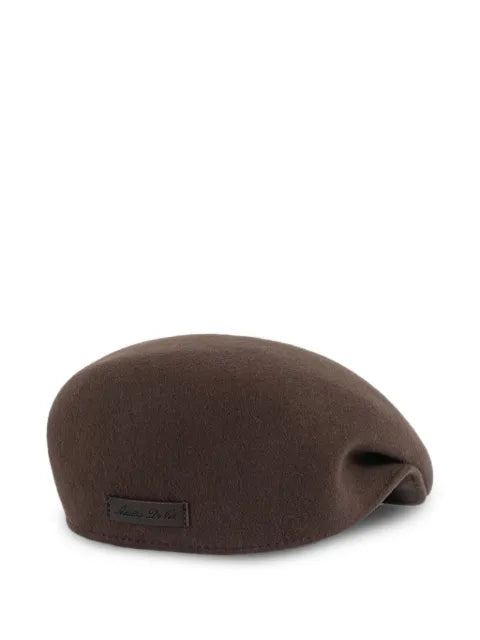 Manière De Voir Amos baseball cap in brown wool