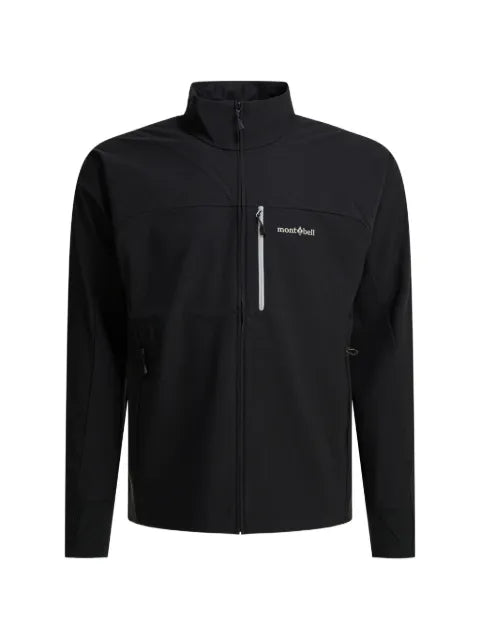 Montbell Crag logo-print zip-up jacket