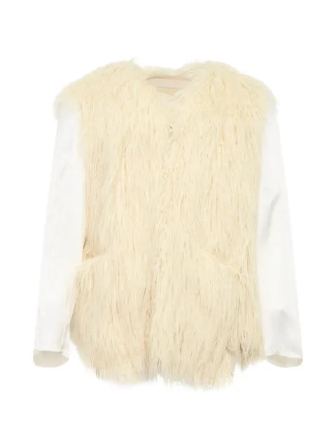 Comme des Garçons Homme Plus faux-fur jacket