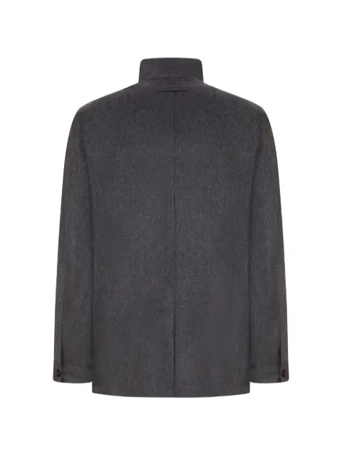 Zegna high-neck jacket
