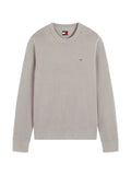 Tommy Hilfiger Tommy-flag ribbed-knit sweater