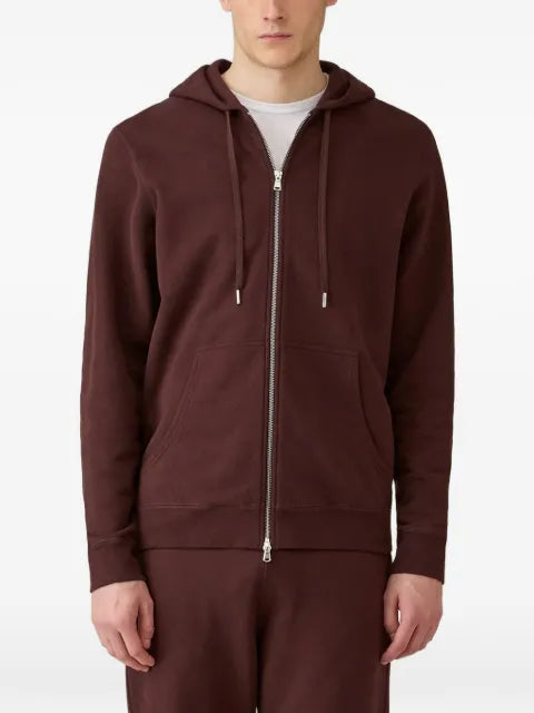 Sunspel loopback cotton hoodie