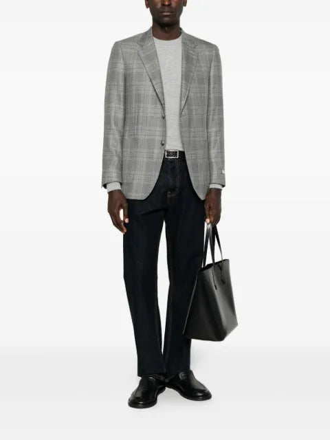 Canali crew-neck cashmere sweater