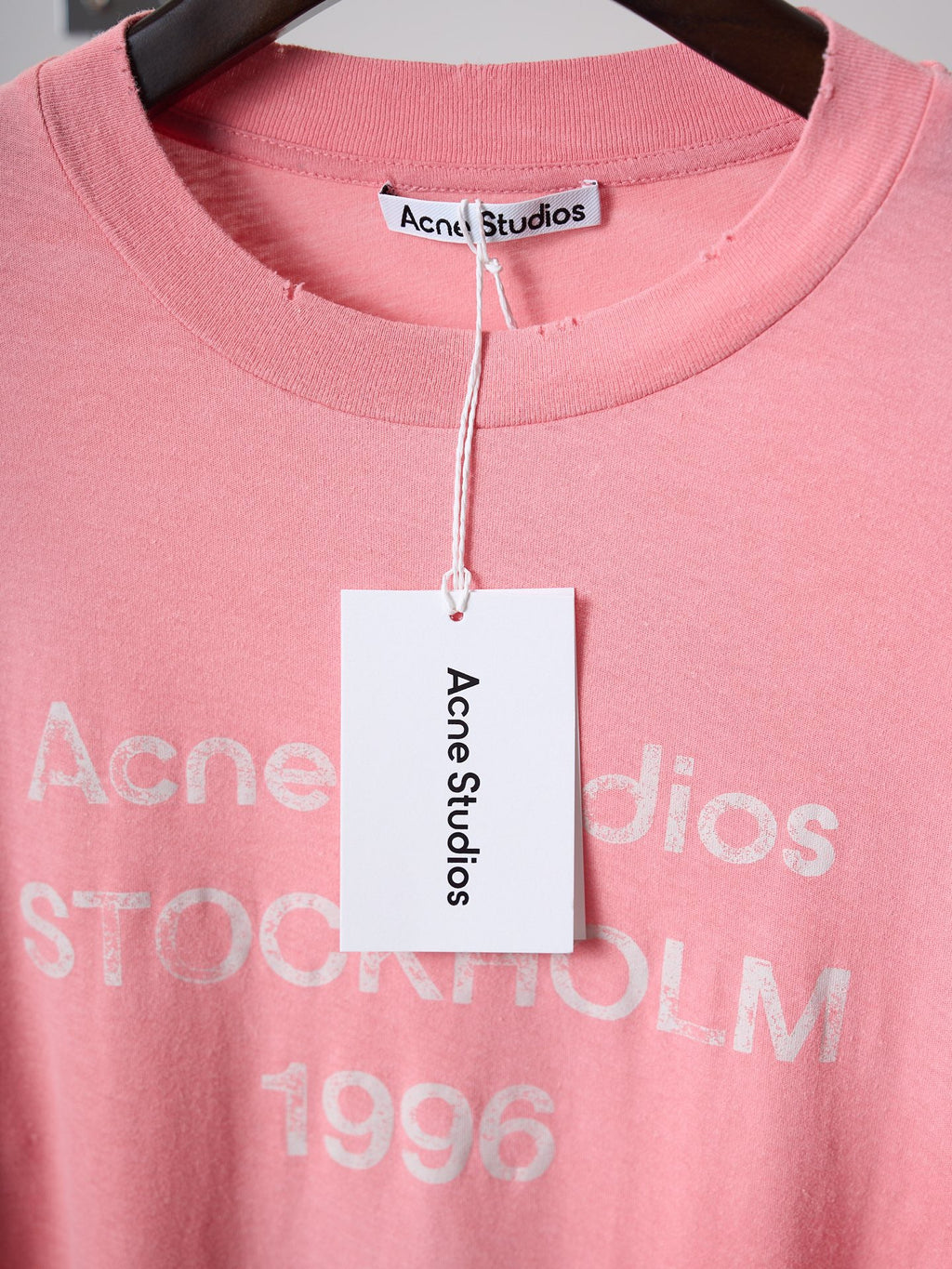 Acne Studios Unisex Stockholm 1996 Long‑Sleeve Crew‑Neck T‑Shirt