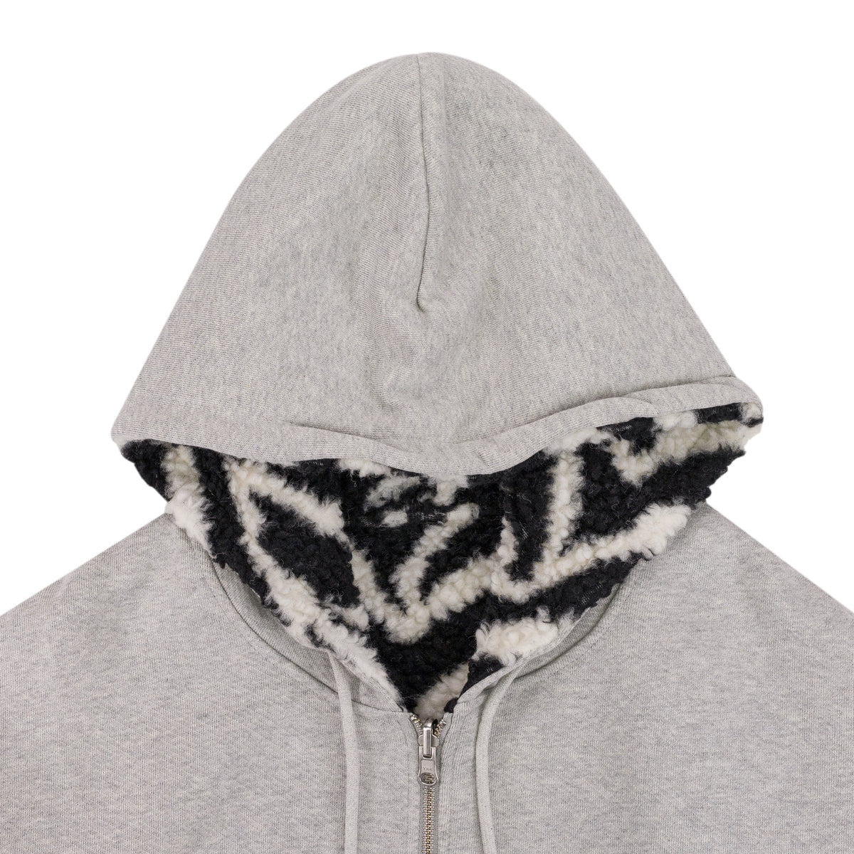 Multi Zebra Lined Hoodie