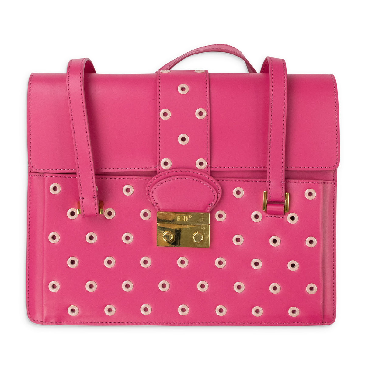 PINK DOUBLE SHOULDER BAG