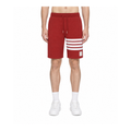 Thom Browne Style Unisex Shorts with Signature Four-Bar Detail