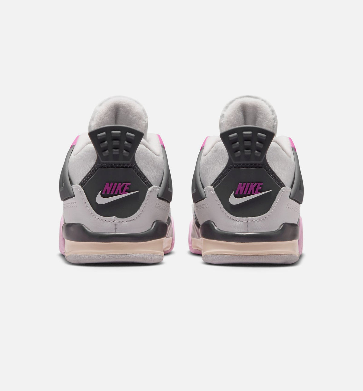 Air Jordan 4 Retro Comic – Infant & Toddler Lifestyle Shoe | Off White/Fire Pink/Anthracite