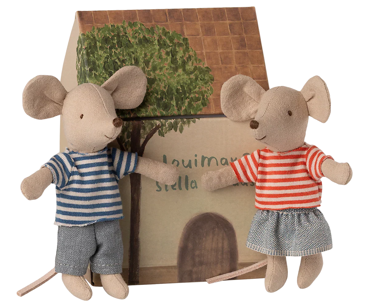 LouiMax and Stella, Little brother and sister mice