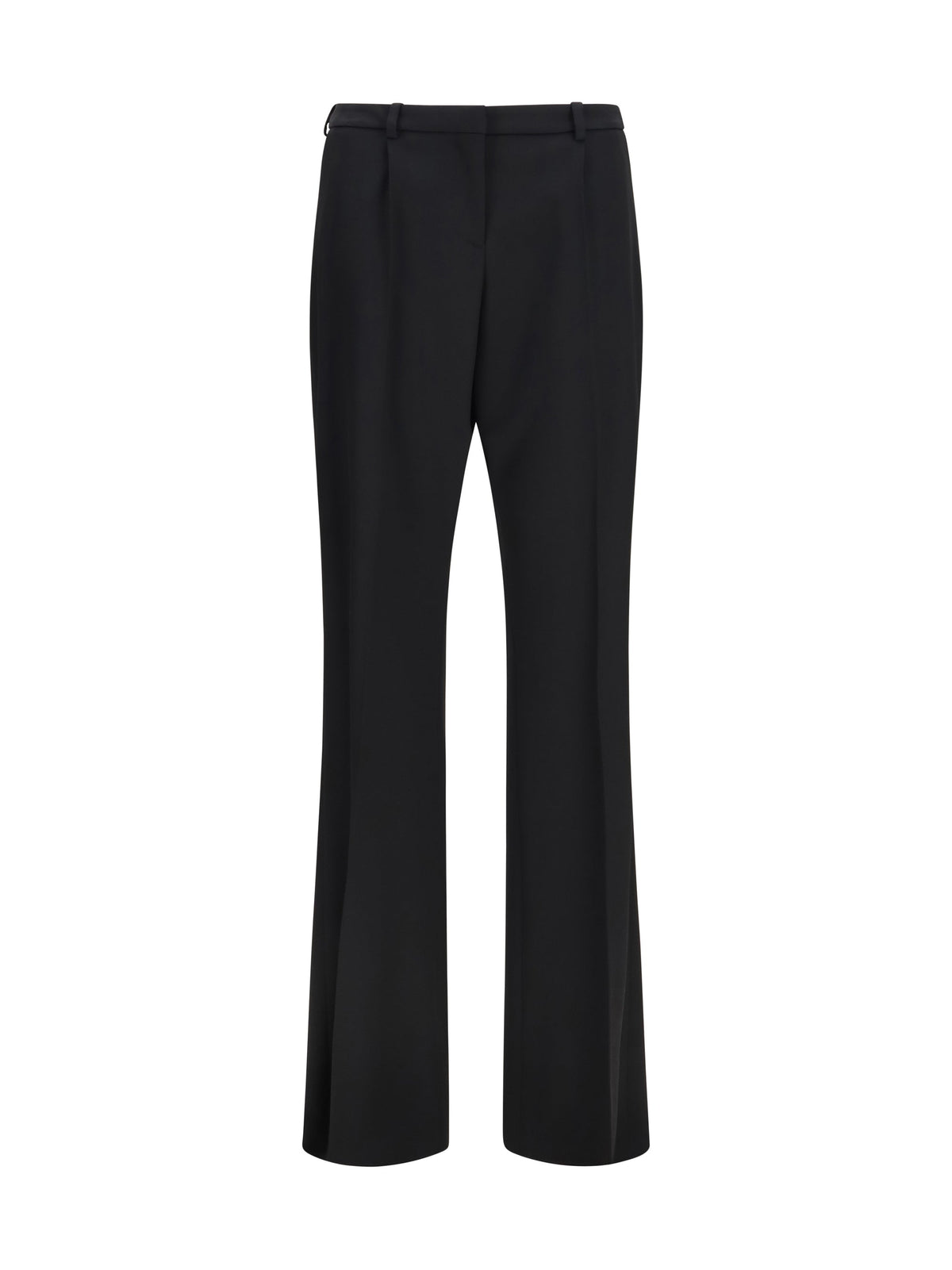 Balenciaga Women Slim-Fit Tailored Pants In Stretch Wool Twill