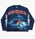 Godspeed Sea Sick Navy Long Sleeve