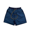 Rhude Navy Color Block Nylon Shorts