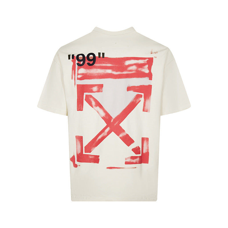 Off-White Arrow Graphic Short Sleeve Crewneck T-Shirt
