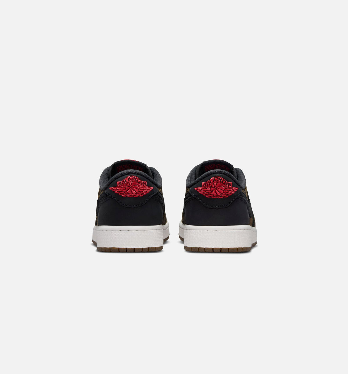 Air Jordan 1 Retro Low OG “Laser Black & Varsity Red” Grade School Shoes