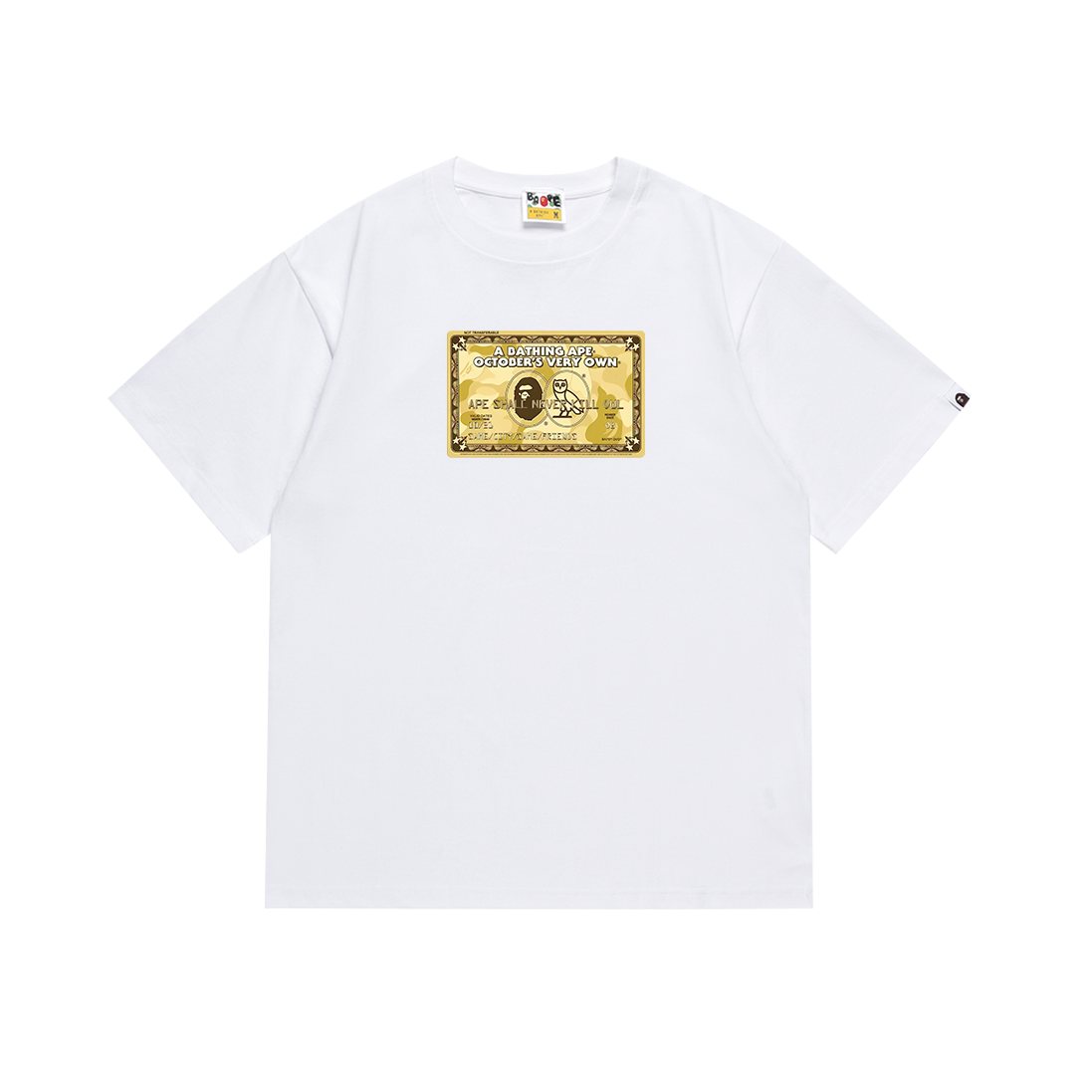 BAPE Gold Bill Graphic Short-Sleeve T-Shirt