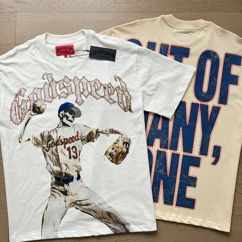Godspeed Baseball Graphic T-Shirt