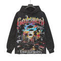 Godspeed Out of Many One Washed Graphic Hoodie