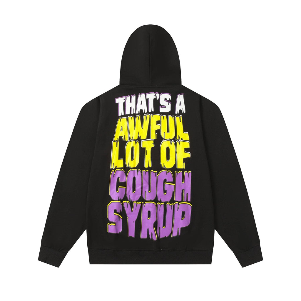 THAT'S A AWFUL LOT OF COUGH SYRUP Star Graphic Hoodie