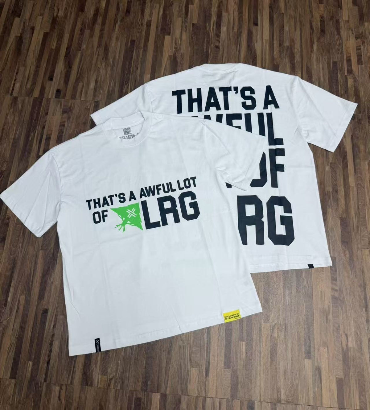 THAT'S A AWFUL LOT OF COUGH SYRUP Front & Back Graphic Short-Sleeve T-Shirt