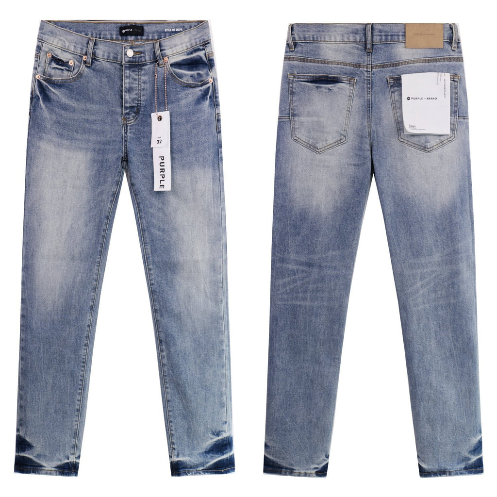 Purple Brand Light Blue Washed Jeans
