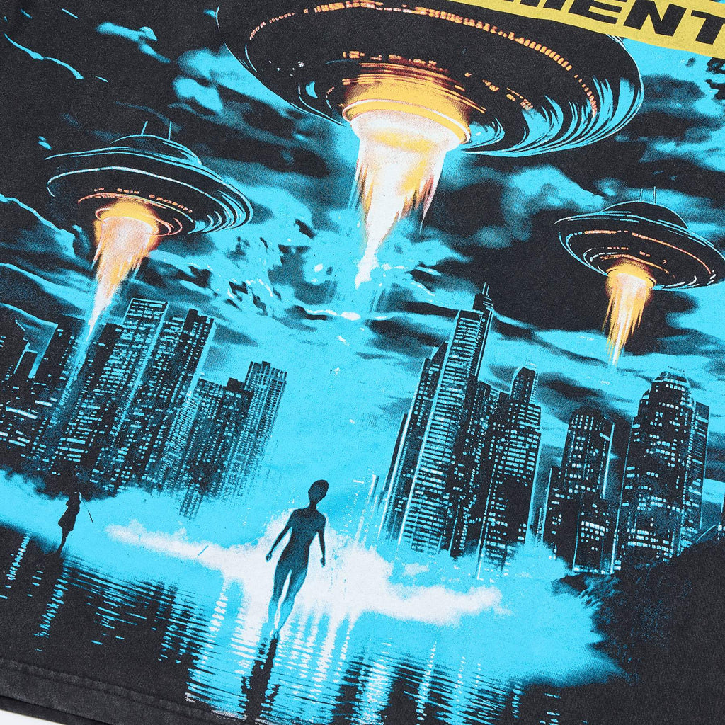 MAJESTIK UFO City Graphic Short-Sleeve T-Shirt