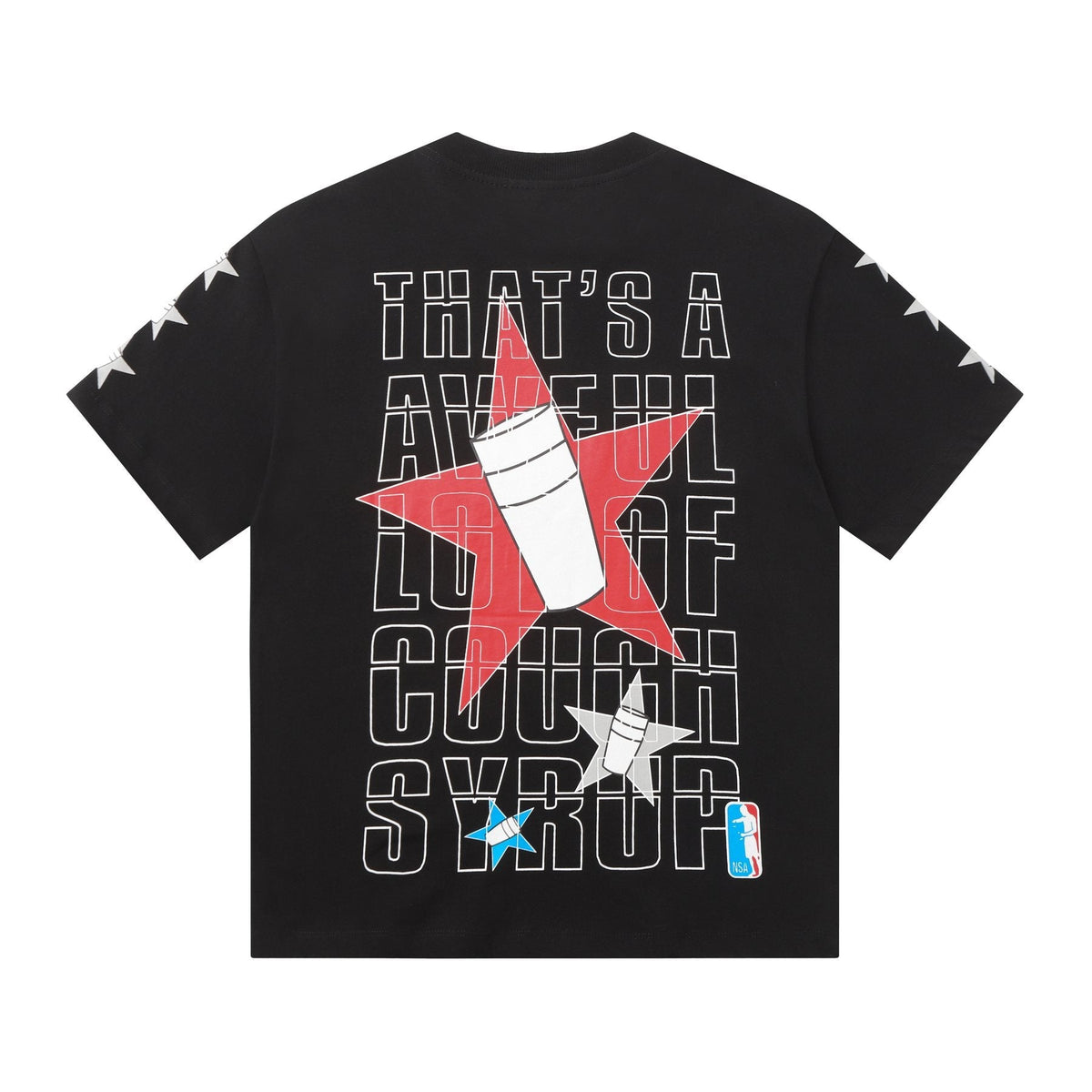 THAT'S A AWFUL LOT OF COUGH SYRUP Graphic Short-Sleeve T-Shirt