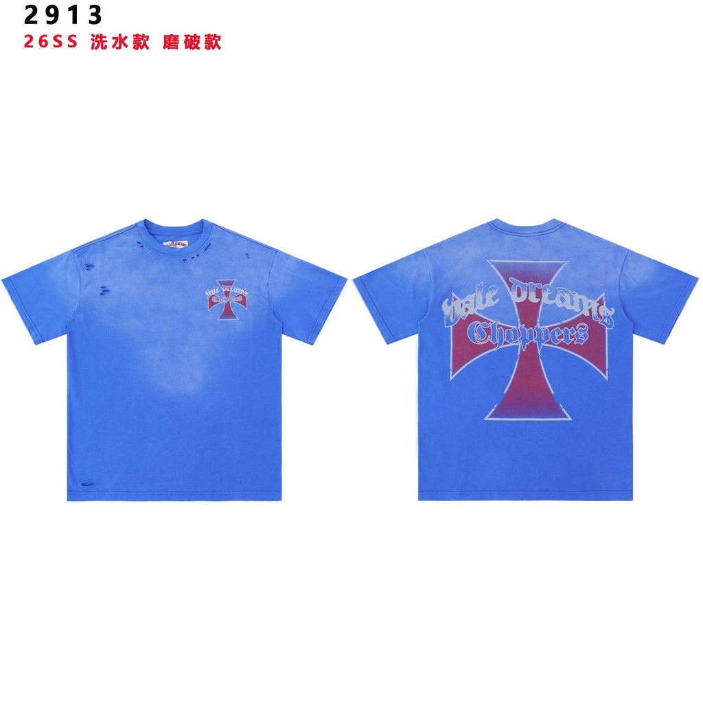 Valley Dreams Choppers Cross Graphic T-Shirt