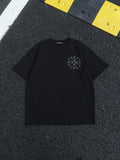 Chrome Hearts Rhinestone-Style Graphic T-Shirt
