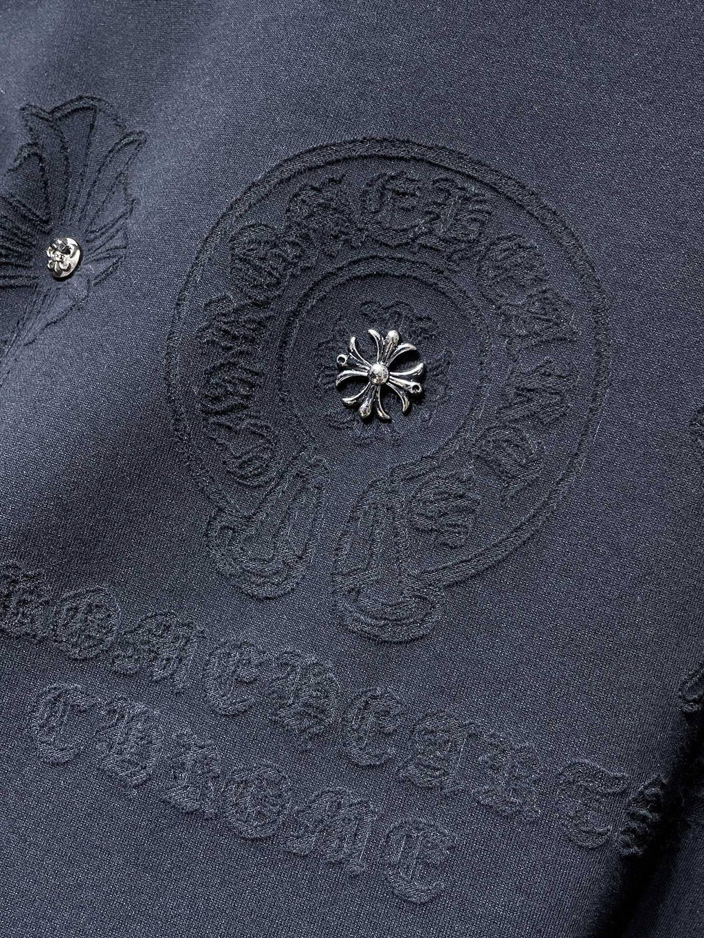 Chrome Hearts Horseshoe Graphic Short-Sleeve T-Shirt