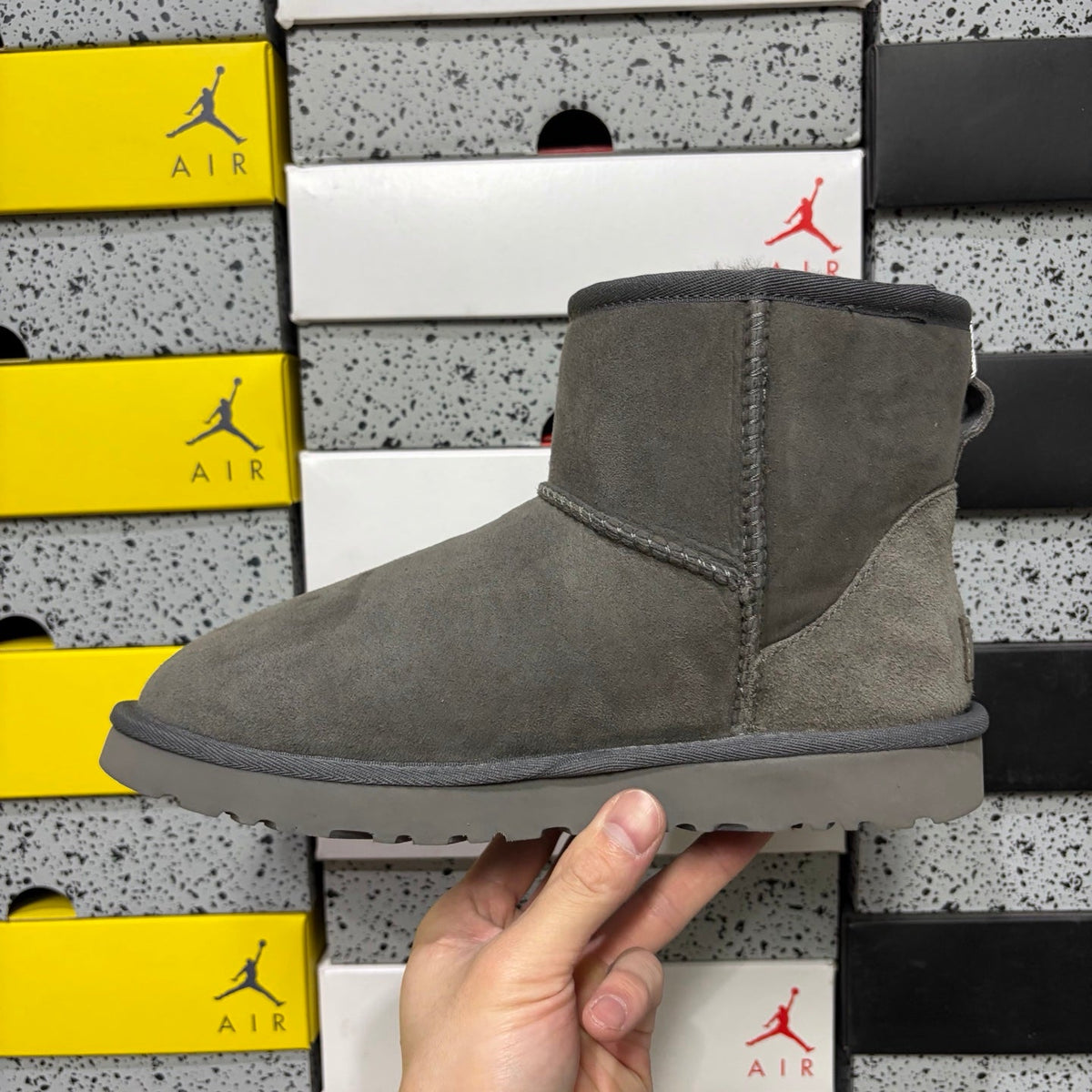 UGG Classic Mini Boot – Women's Suede Ankle Boot in Sand