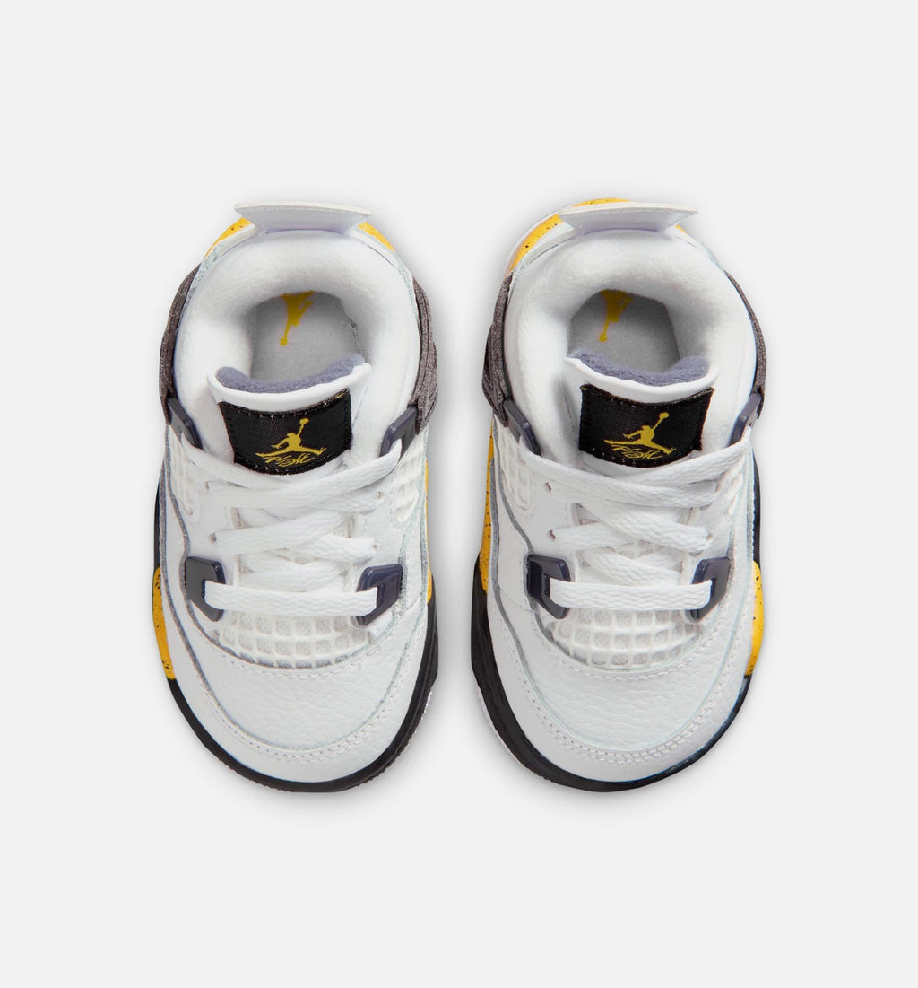 Air Jordan 4 Retro Rare Air Tour Yellow Infant/Toddler Shoes