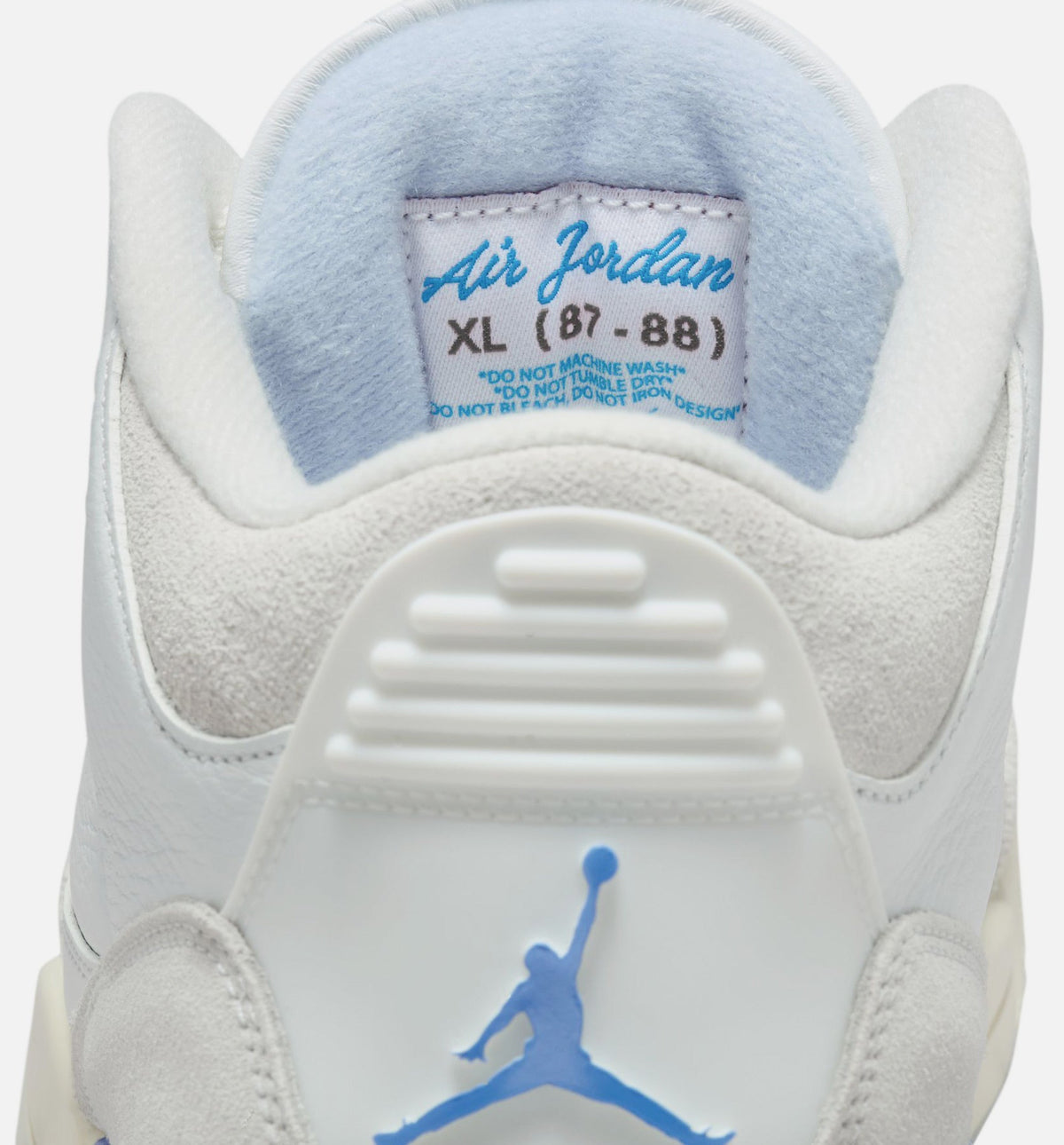 Air Jordan 3 Retro Mens Lifestyle Shoe - Summit White/Hydrogen Blue/Legend Blue