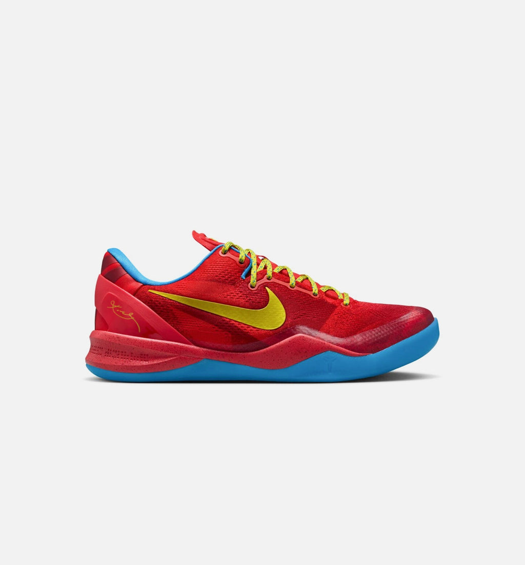 Kobe VIII Protro Year of the Horse Men's Lifestyle Shoes - Light Crimson/Vivid Blue/Bright Citron