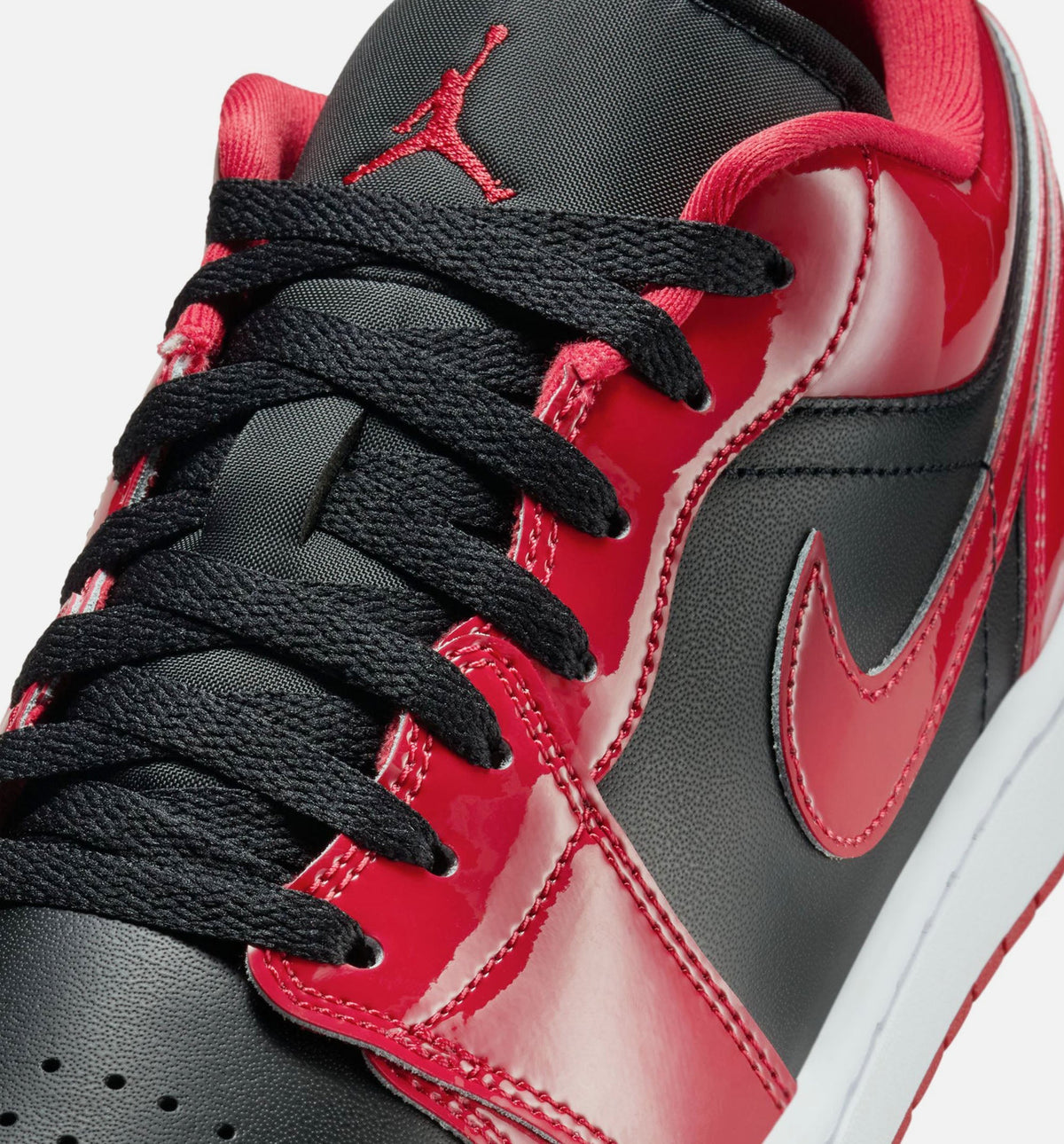 Air Jordan 1 Low SE Men's Lifestyle Shoes - Black Varsity Red White