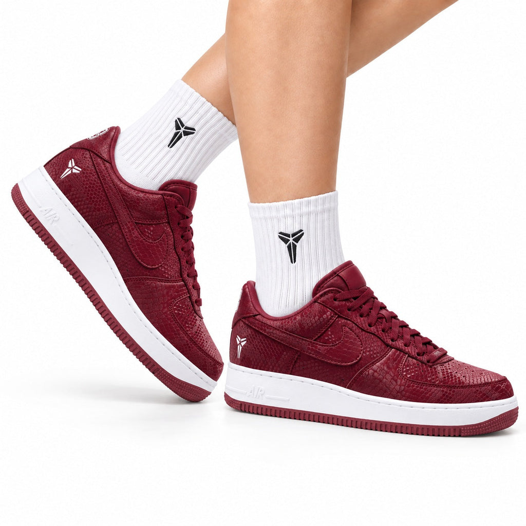 KOBE X NIKE AIR FORCE 1 LOW TEAM RED*