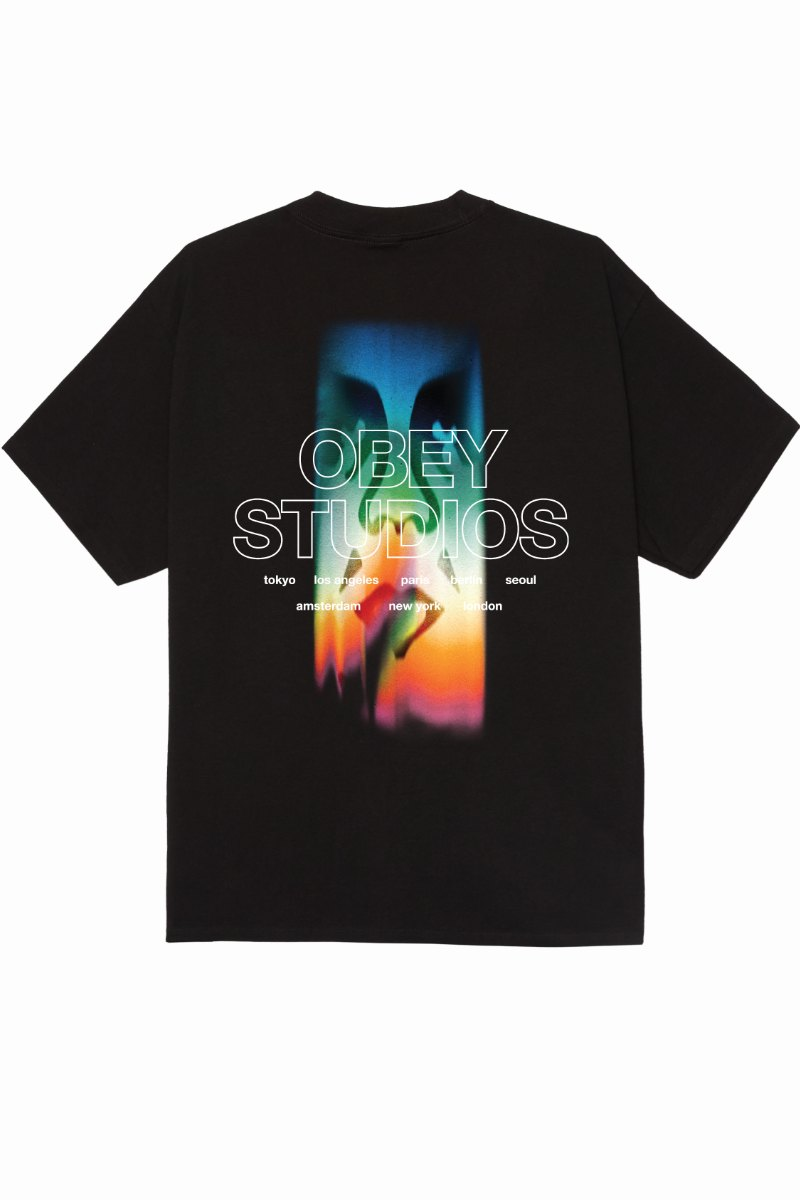 OBEY SPECTRUM T-SHIRT Black