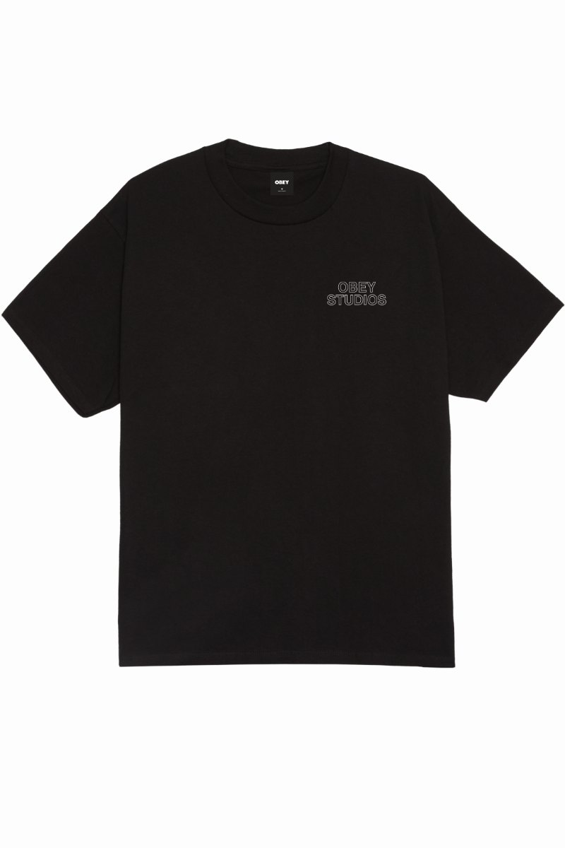 OBEY SPECTRUM T-SHIRT Black