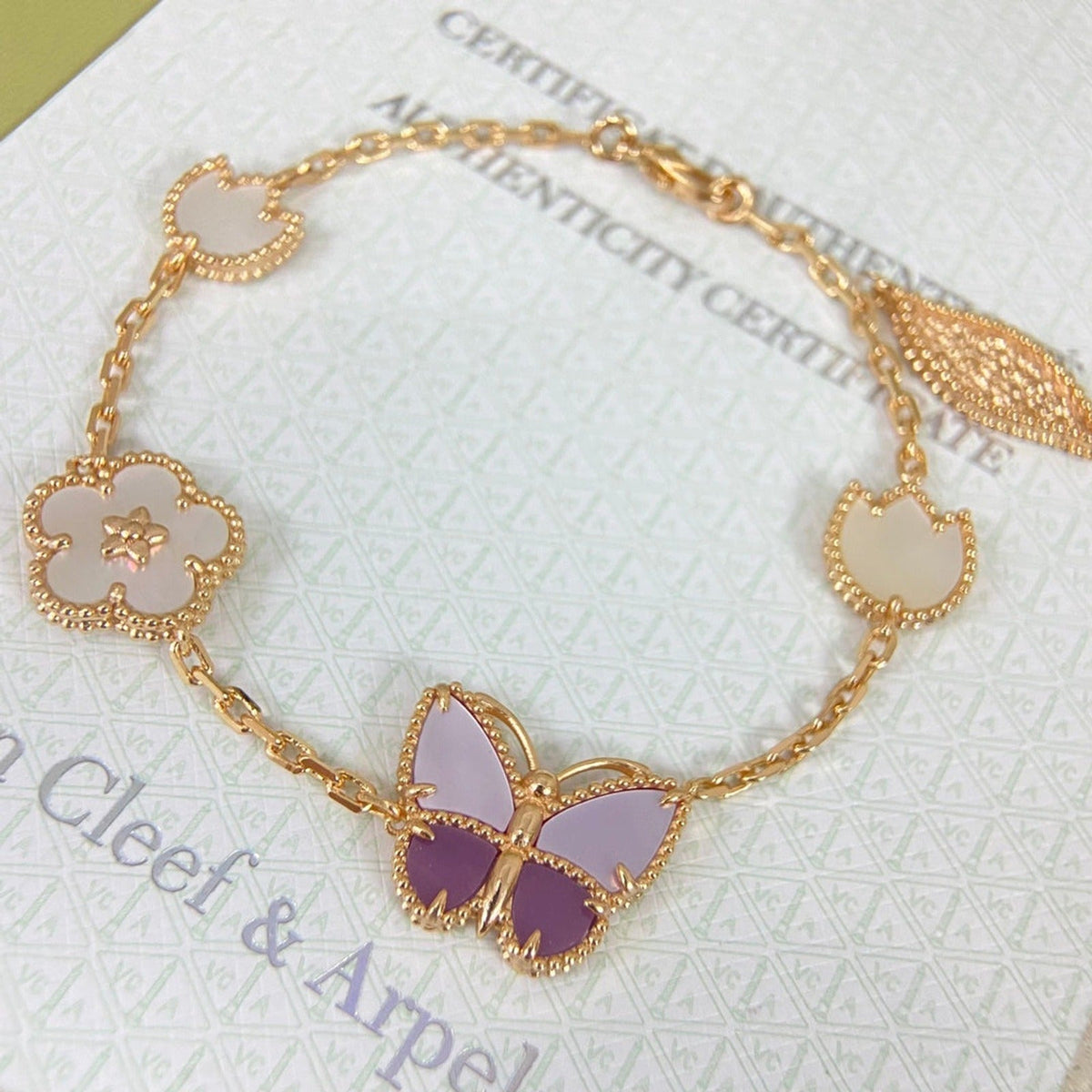 Van Cleef & Arpels Butterfly Bracelet