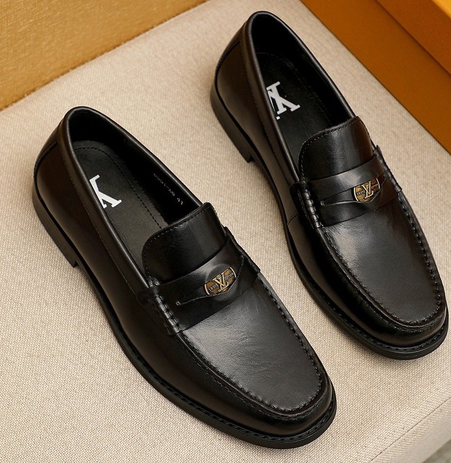 Louis Vuitton Black Hardware Loafers